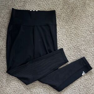 Adidas Women’s Black High-Waisted Leggings